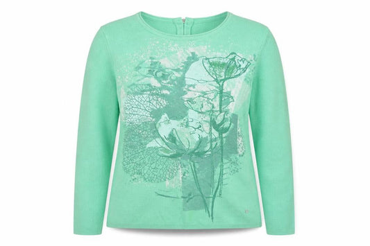 Womens UK Size 12 Rabe Green Pullover Jumper