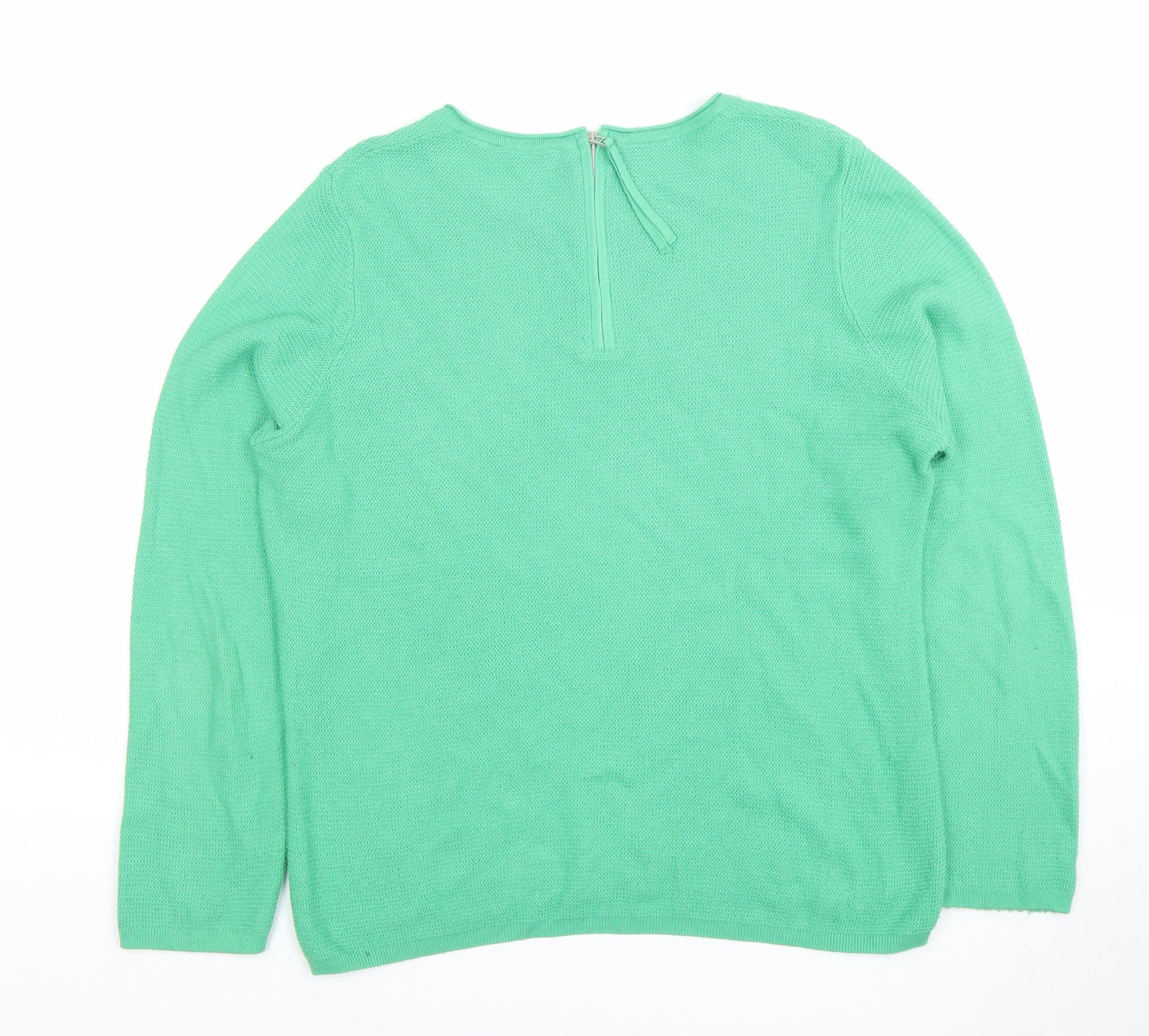 Womens UK Size 12 Rabe Green Pullover Jumper