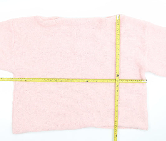 Womens UK Size 10 Wallis Pink Pullover Jumper