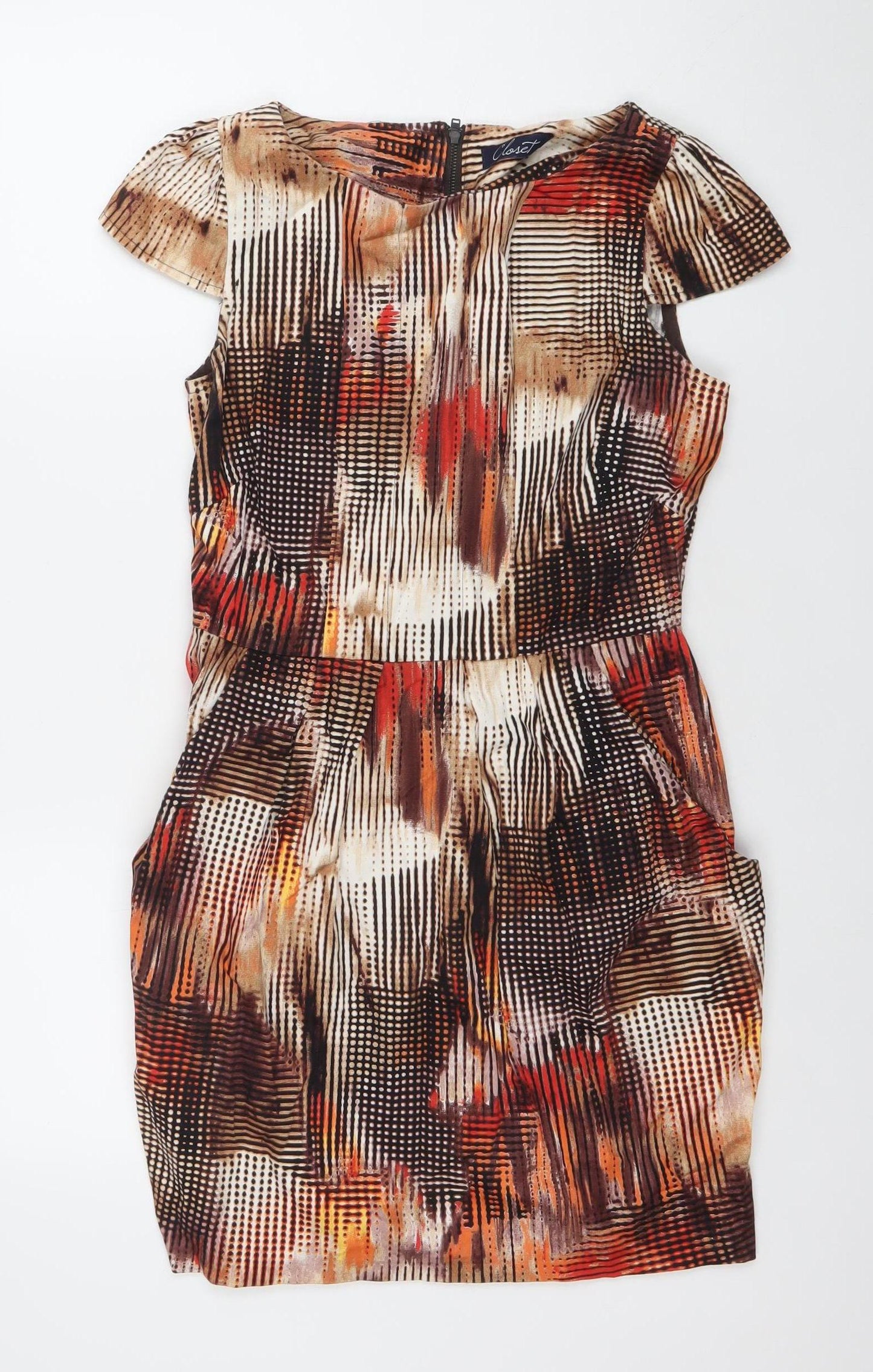 Womens UK Size 12 Closet Sheath Dress