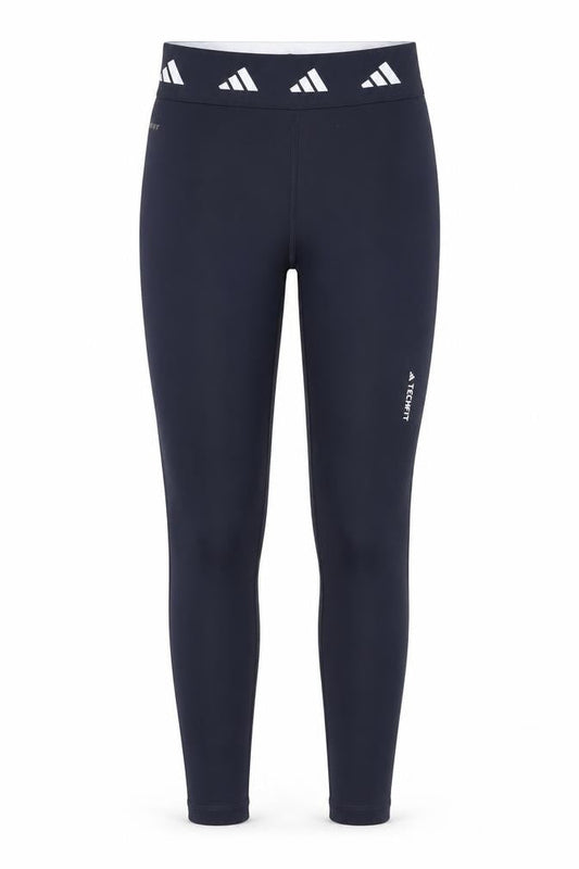 Womens UK Size XS adidas Athletic Fit Leggings Blue Leggings