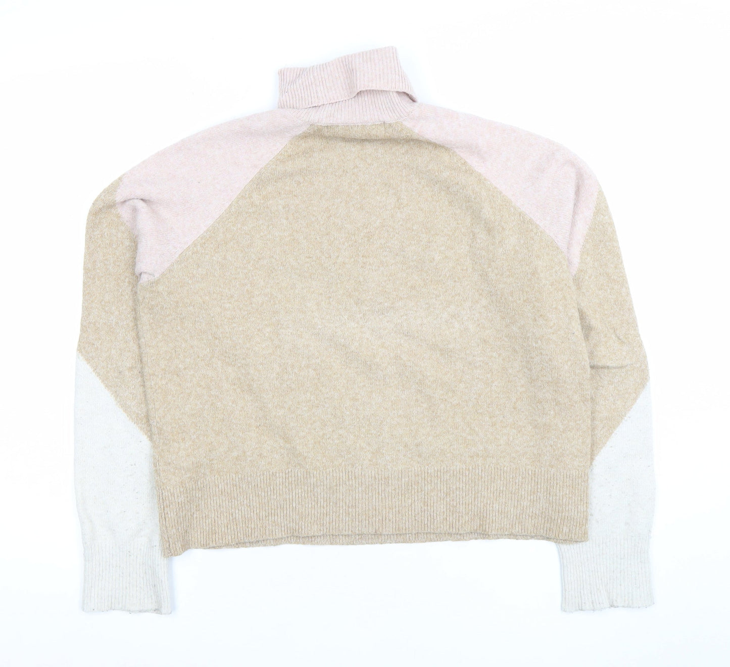 Womens UK Size S VERO MODA Beige Pullover Jumper