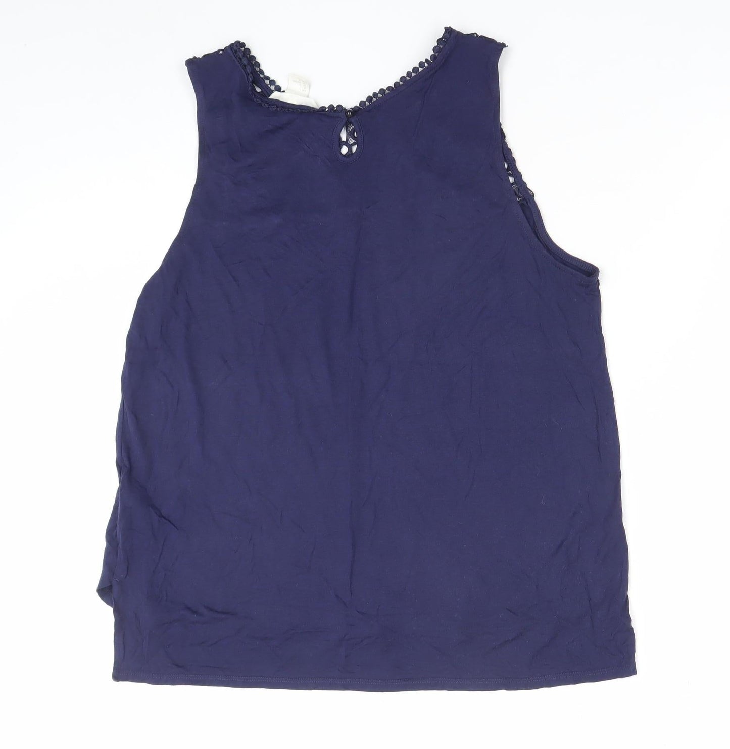 Womens UK Size L H&M Blue Camisole Blouse