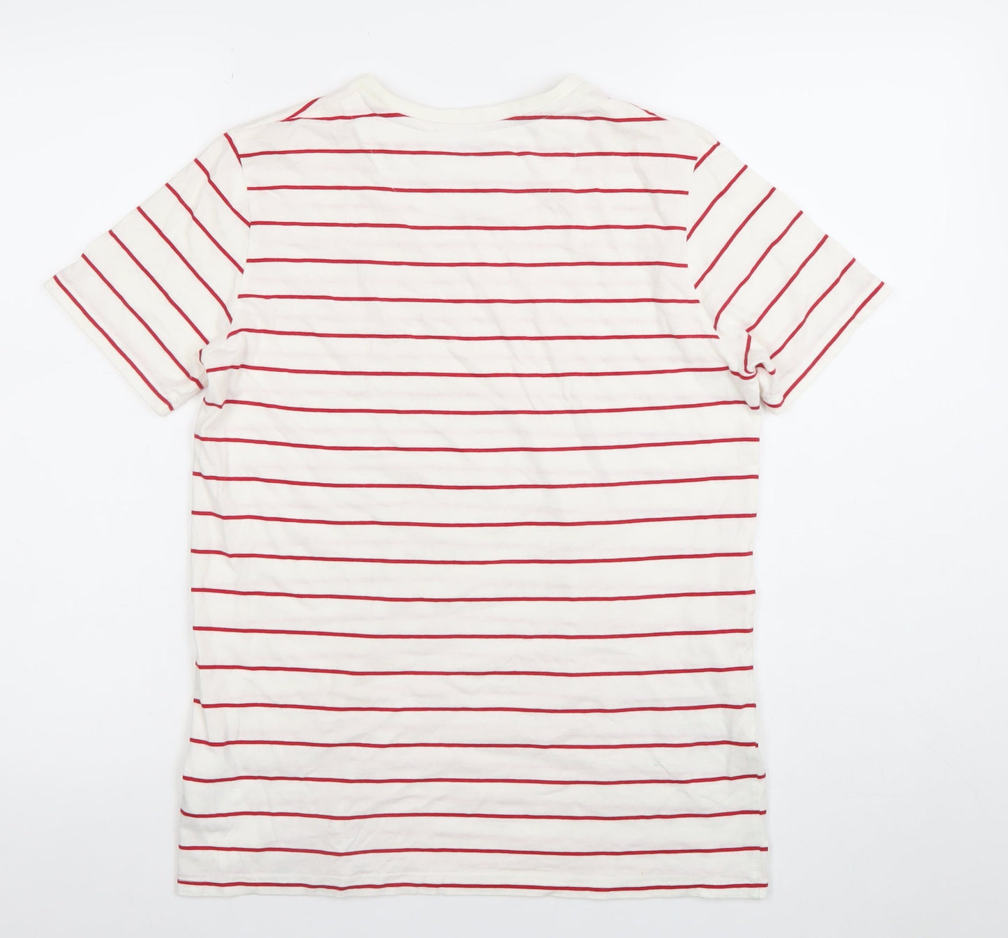 Boys UK Size 14-15 Years Penguin White Basic T-Shirt