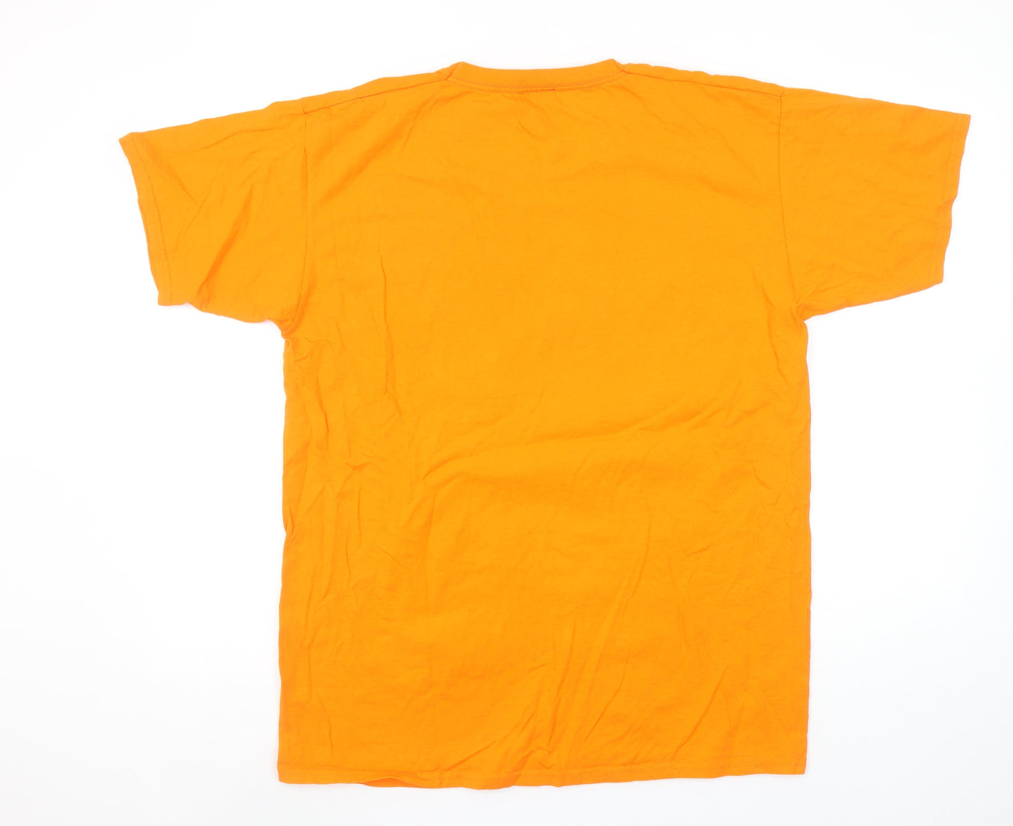 Unisex Adults UK Size M HNR LDN Orange Basic T-Shirt