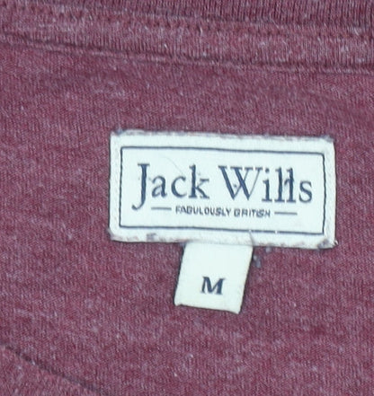 Mens UK Size M Jack Wills Red  T-Shirt