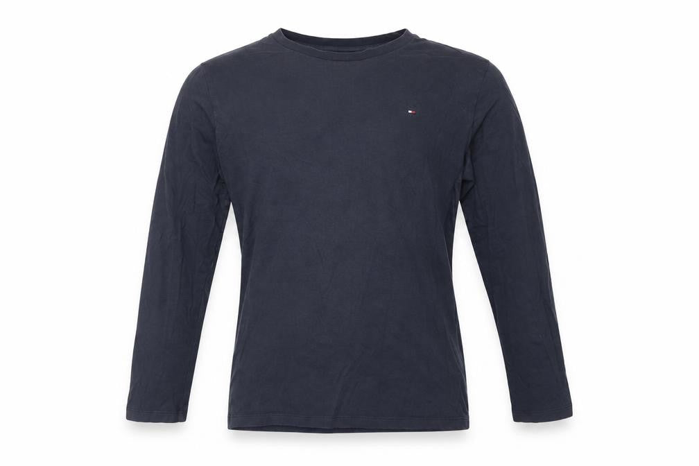 Boys UK Size 12-14 Years Tommy Hilfiger Blue Basic T-Shirt