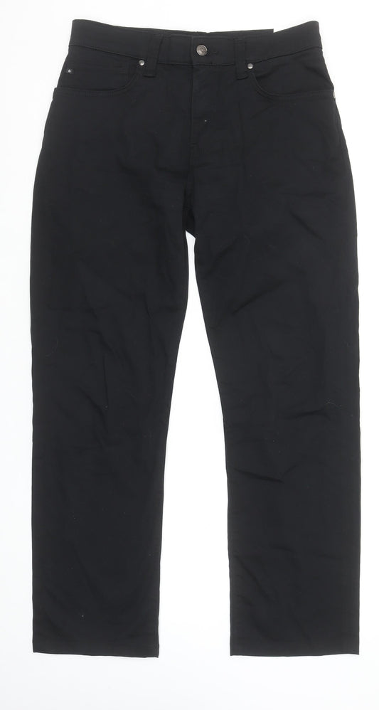 Big Star Men’s Black Slim Fit Cotton Stretch Chinos Size 31x32