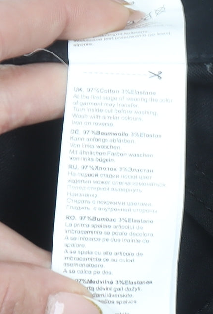 Big Star Men’s Black Slim Fit Cotton Stretch Chinos Size 31x32