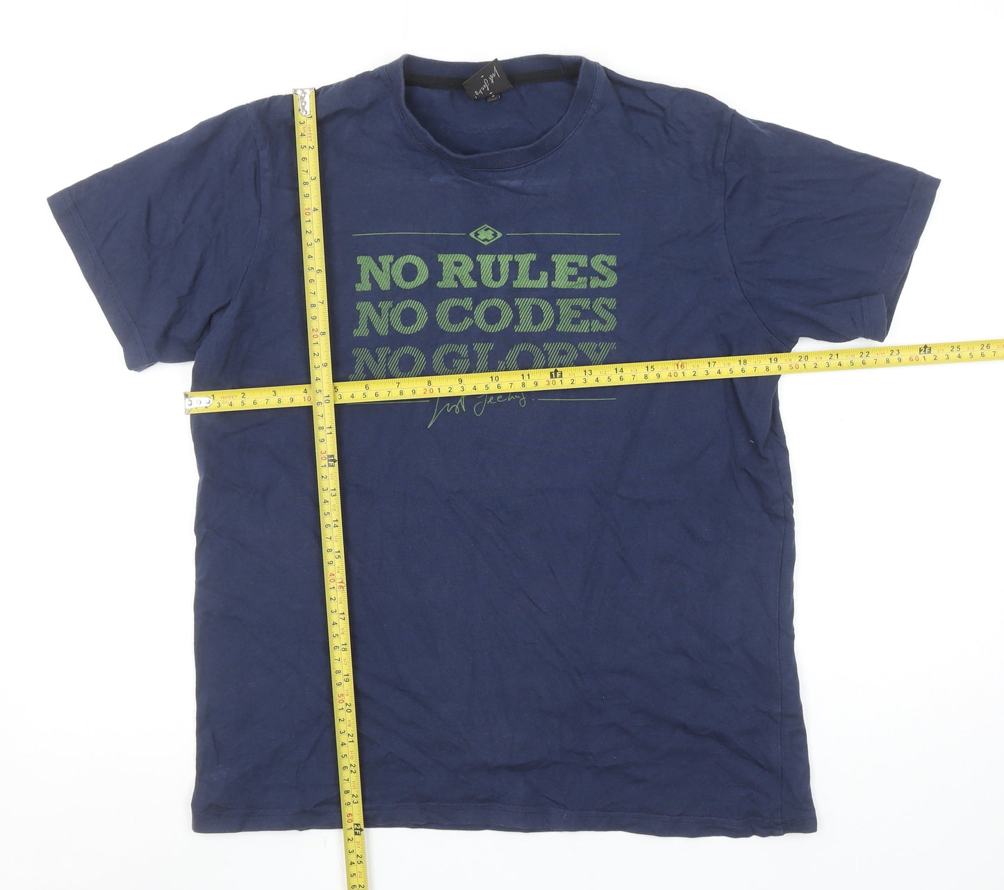 Mens UK Size S Nograd Blue  T-Shirt