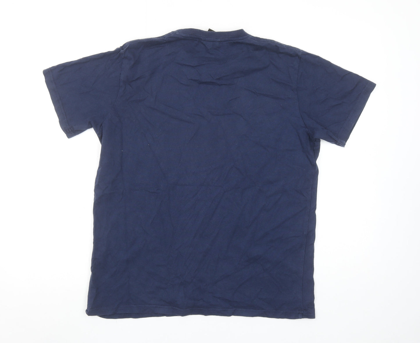 Mens UK Size S Nograd Blue  T-Shirt