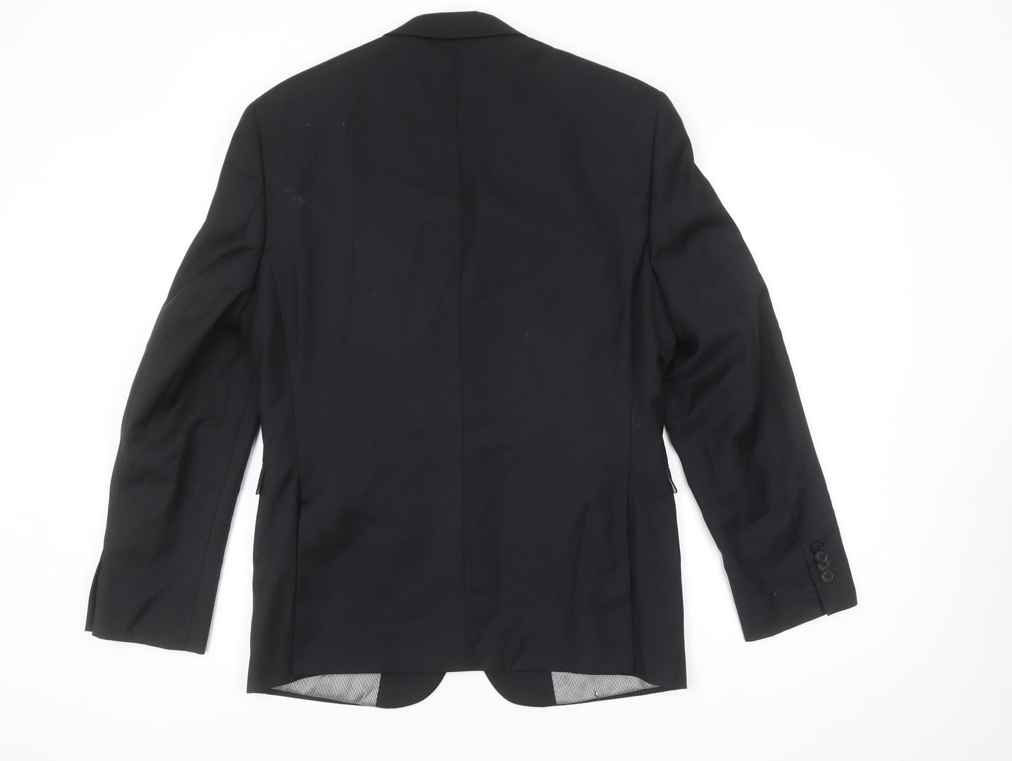 Mens UK Size 38 S NEXT Regular Black Suit Jacket