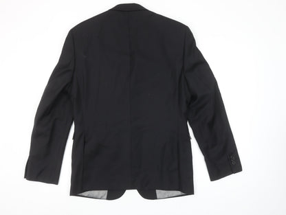 Mens UK Size 38 S NEXT Regular Black Suit Jacket