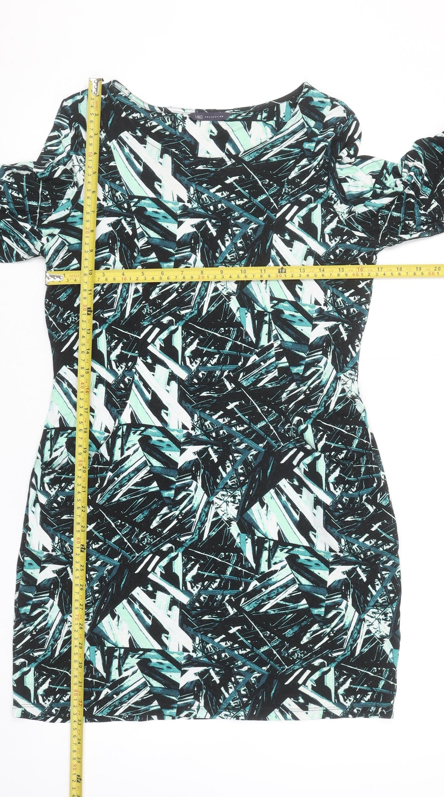 Womens UK Size 10 Marks and Spencer Shift Dress