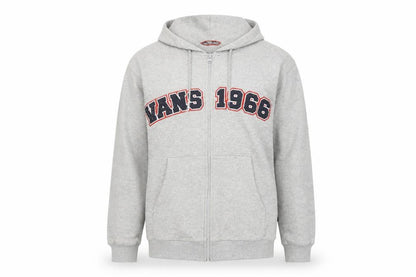 Womens UK Size L VANS Grey Full Zip Hoodie