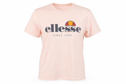 Womens UK Size L ellesse Pink Basic T-Shirt