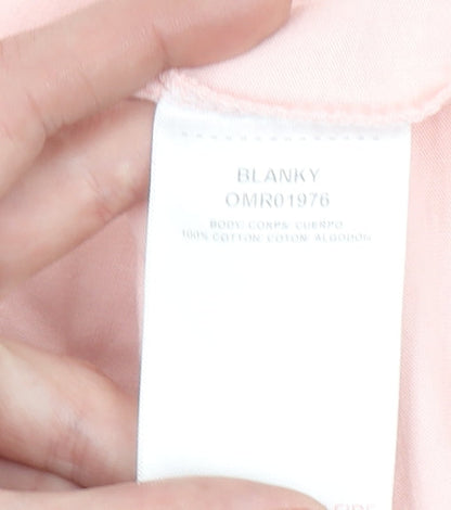 Ellesse Womens Pink Cotton Short Sleeve Logo T-Shirt L