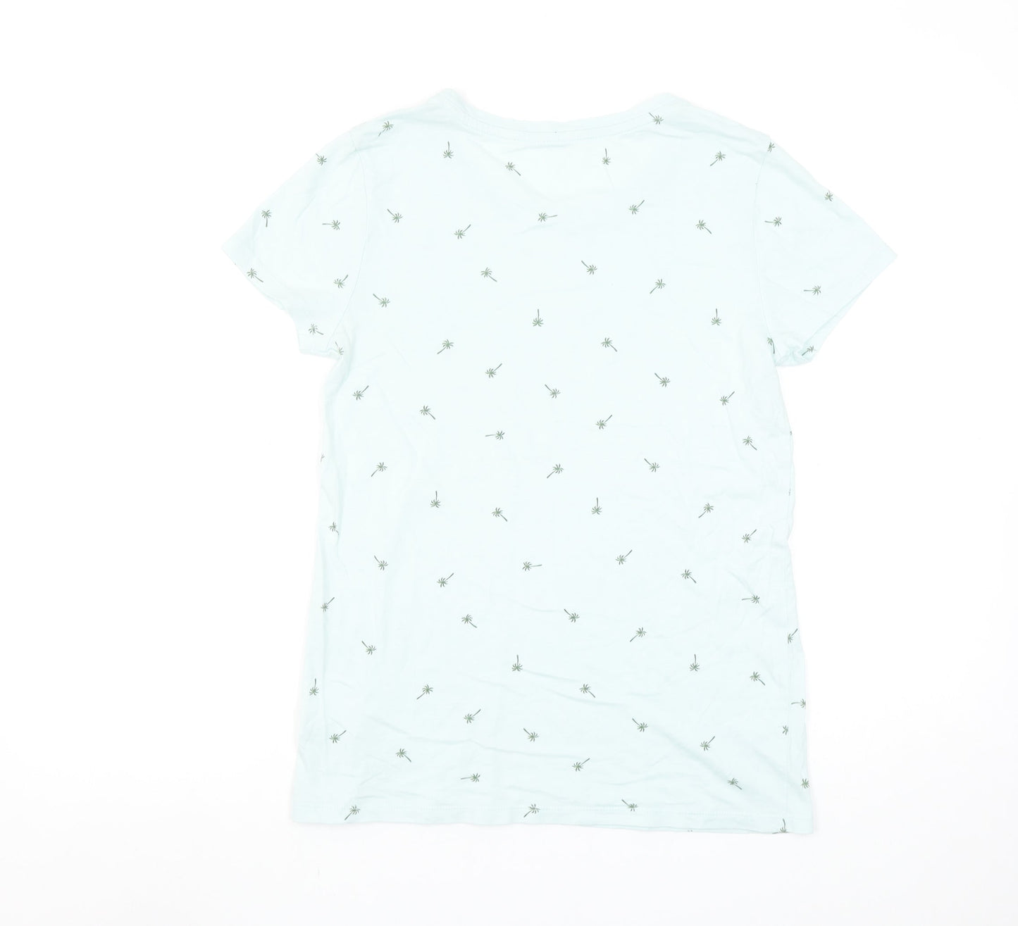 Womens UK Size S Gap Blue Basic T-Shirt