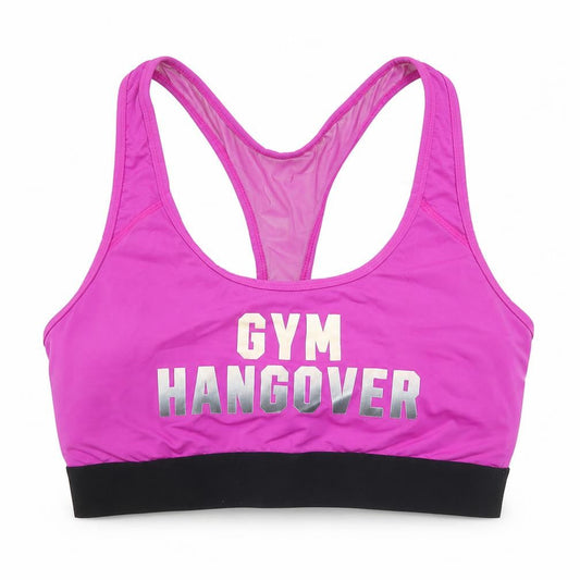 Womens UK Size M PINK Pink Gym & Training Yoga Running & Jogging Tank