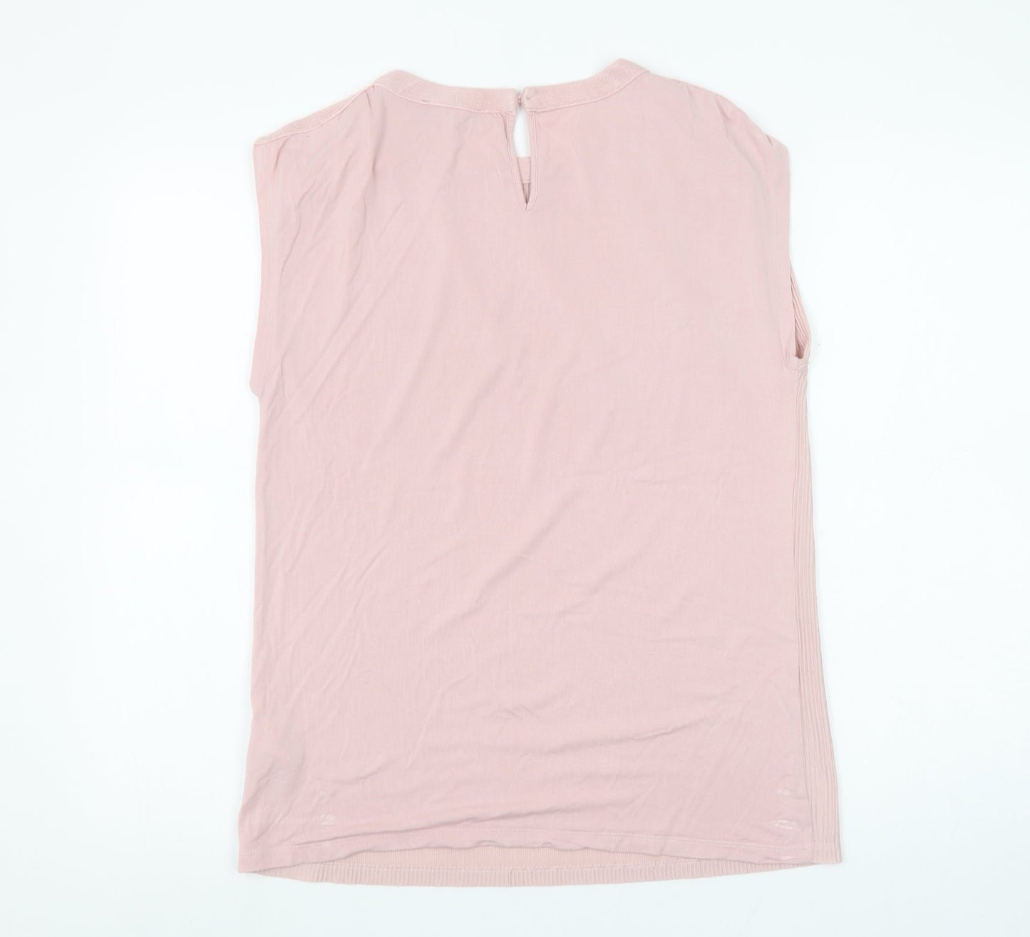 Womens UK Size 14 Marks and Spencer Pink Basic Blouse