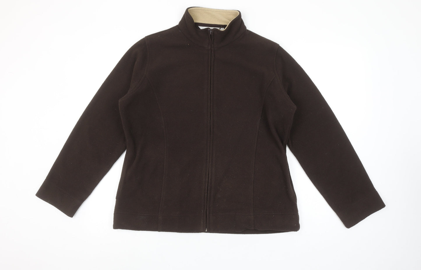 Womens UK Size M EWM Brown Basic Jacket