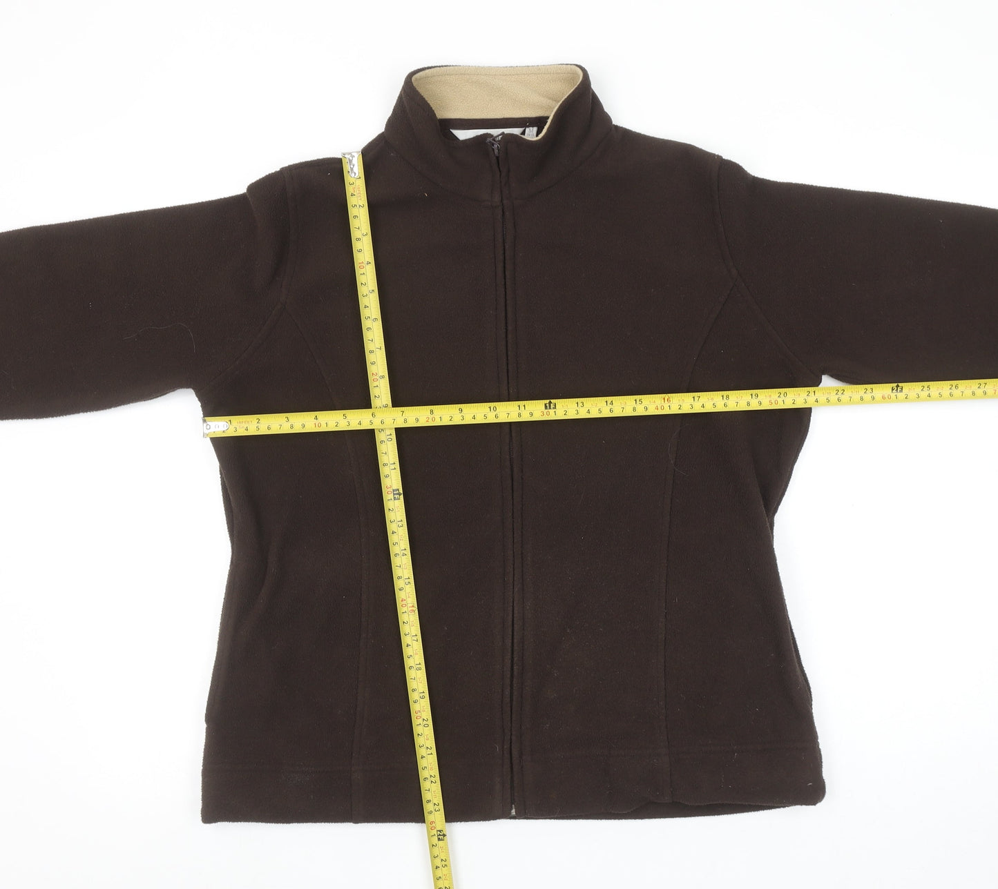 Womens UK Size M EWM Brown Basic Jacket