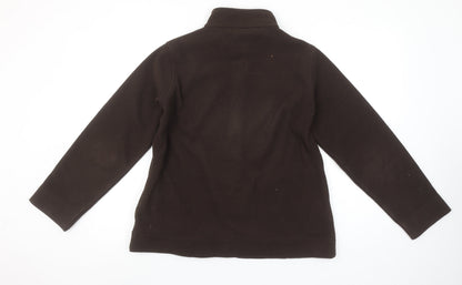 Womens UK Size M EWM Brown Basic Jacket