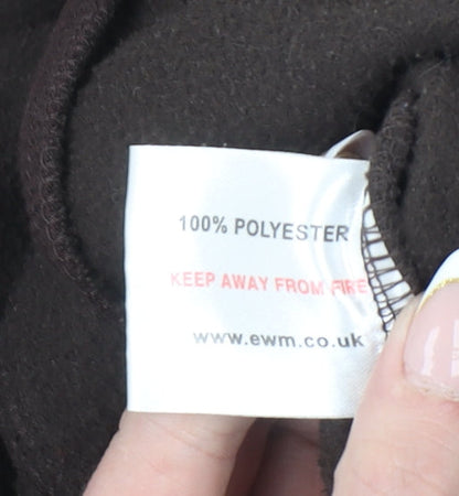 Womens UK Size M EWM Brown Basic Jacket