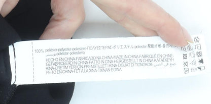 Zara Women Black XS Chino Shorts 100% Polyester