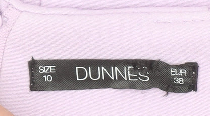Womens UK Size 10 Dunnes Straight & Pencil Jersey Skirt