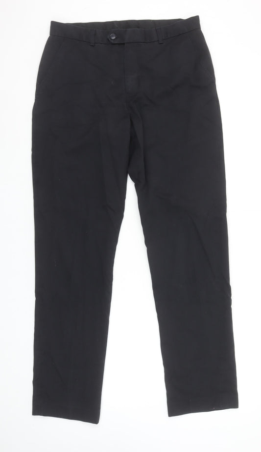 Banner Men's Black Workwear Trousers Size 32x32 Regular Fit