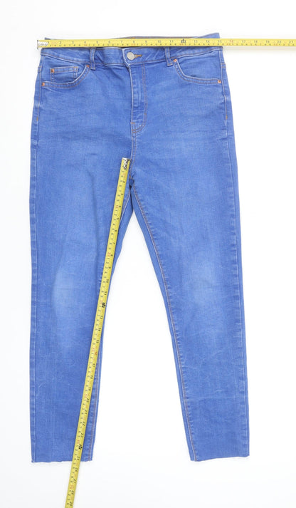 Denim Co. Women Blue Size 14 Skinny Stretch Jeans