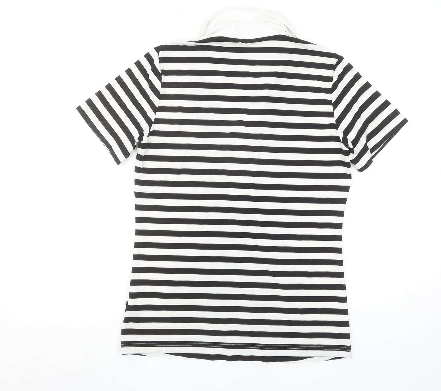 Womens UK Size M Röhnisch Black Classic Polo