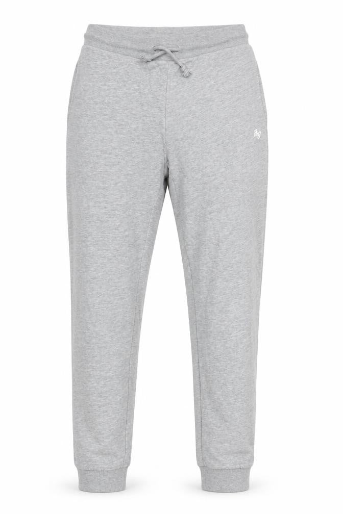 Jack & Jones Mens Grey Jogger Trousers M Regular Fit Casual