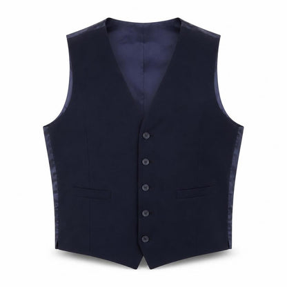 Mens UK Size M Marks and Spencer Regular Blue Suit Waistcoat