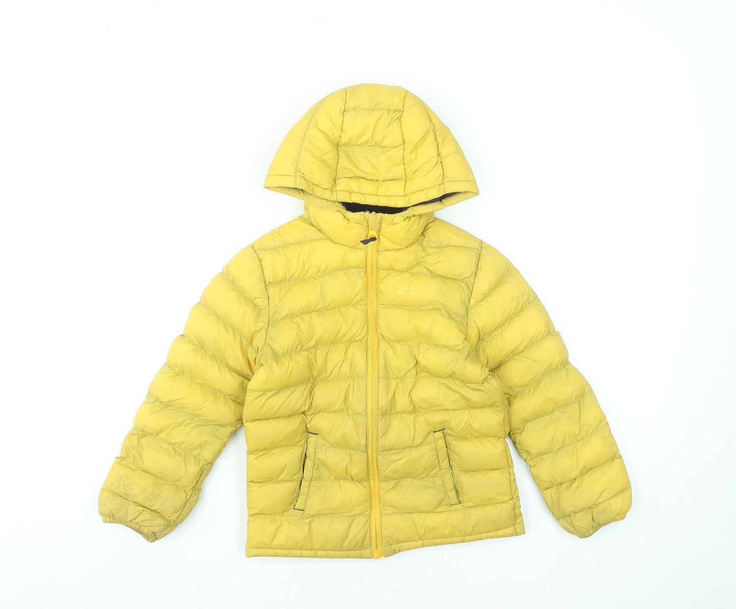 Boys UK Size 5-6 Years Mountain Warehouse Yellow Puffer Jacket
