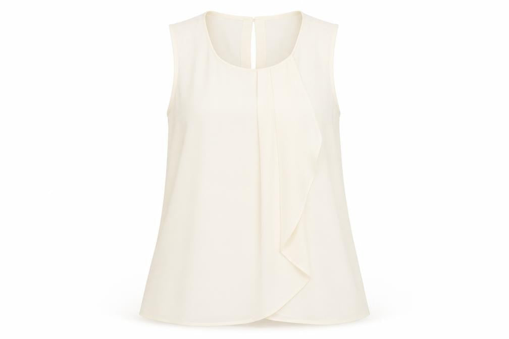 Womens UK Size 10 St. Bernard for Dunnes Stores Beige Basic Blouse