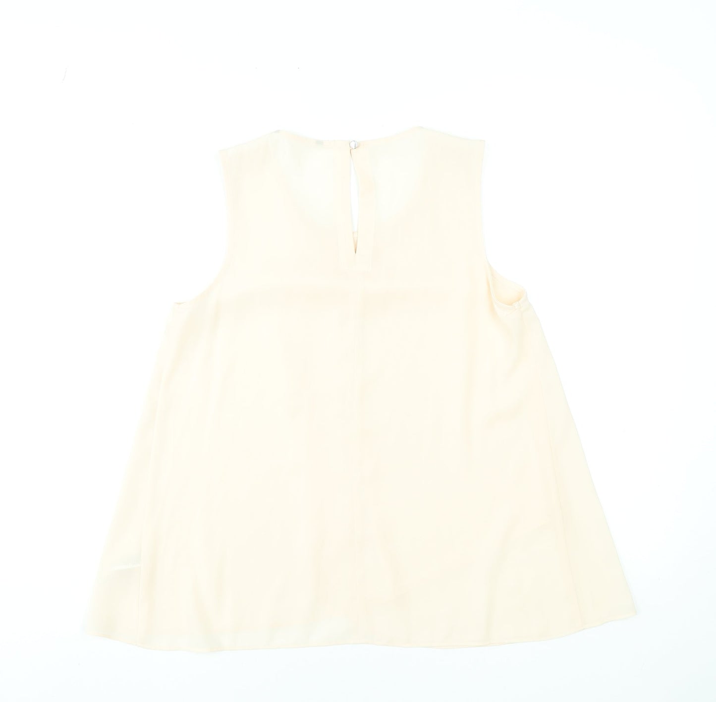 Womens UK Size 10 St. Bernard for Dunnes Stores Beige Basic Blouse