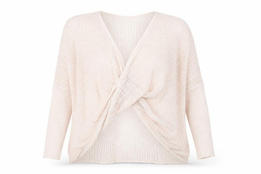 Womens UK Size XS AllSaints Pink Shrug Jumper