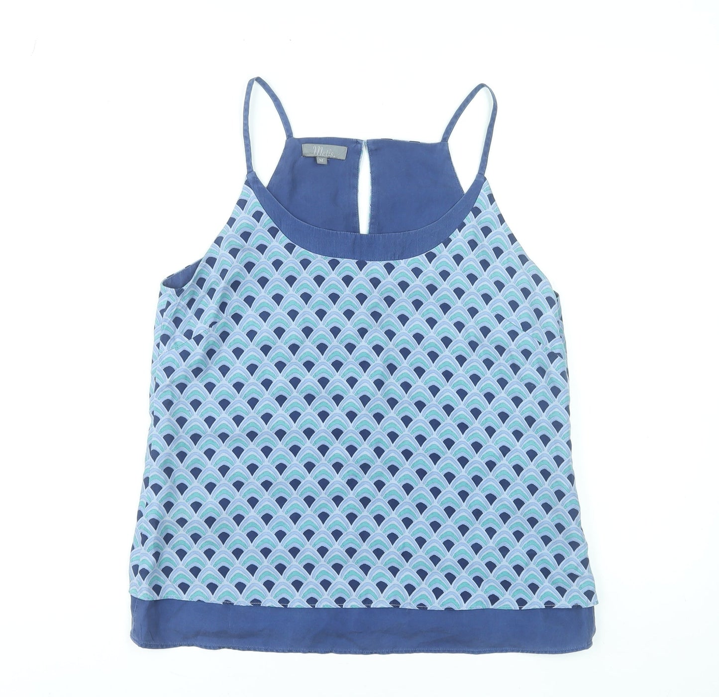 Womens UK Size M Matis Blue Camisole Tank