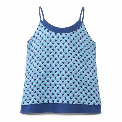 Womens UK Size M Matis Blue Camisole Tank