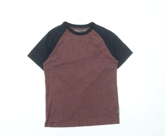 Boys UK Size 9-10 Years French Connection Red Basic T-Shirt