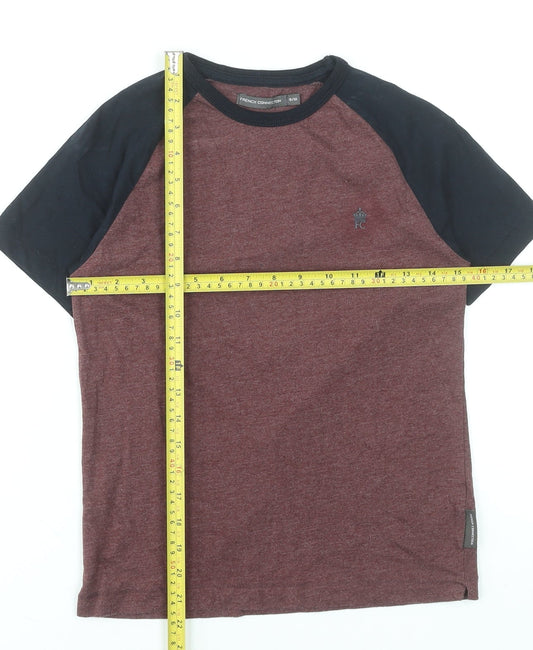 Boys UK Size 9-10 Years French Connection Red Basic T-Shirt