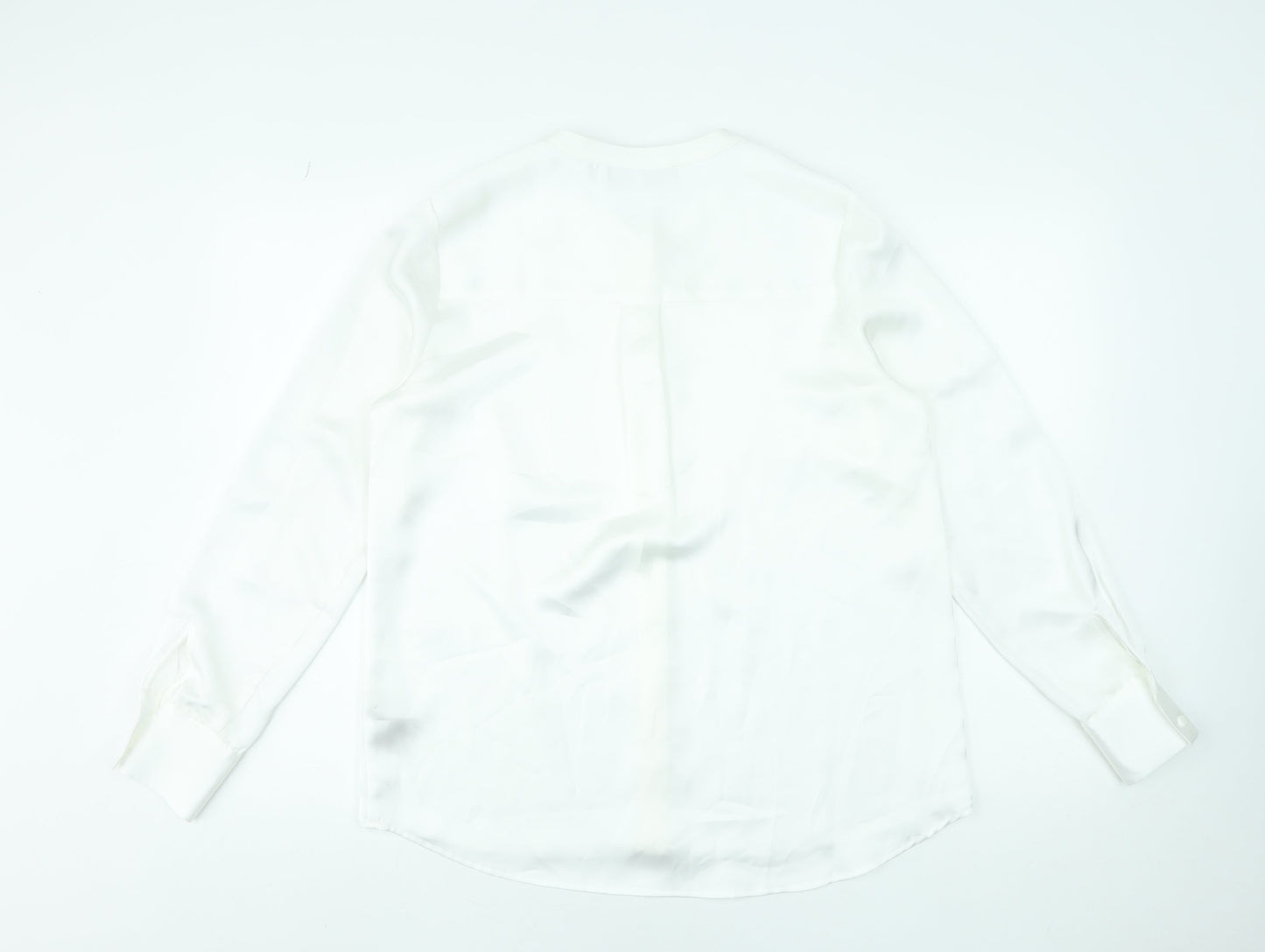Womens UK Size 12 Paul Costelloe Living Studio Ivory Basic Blouse