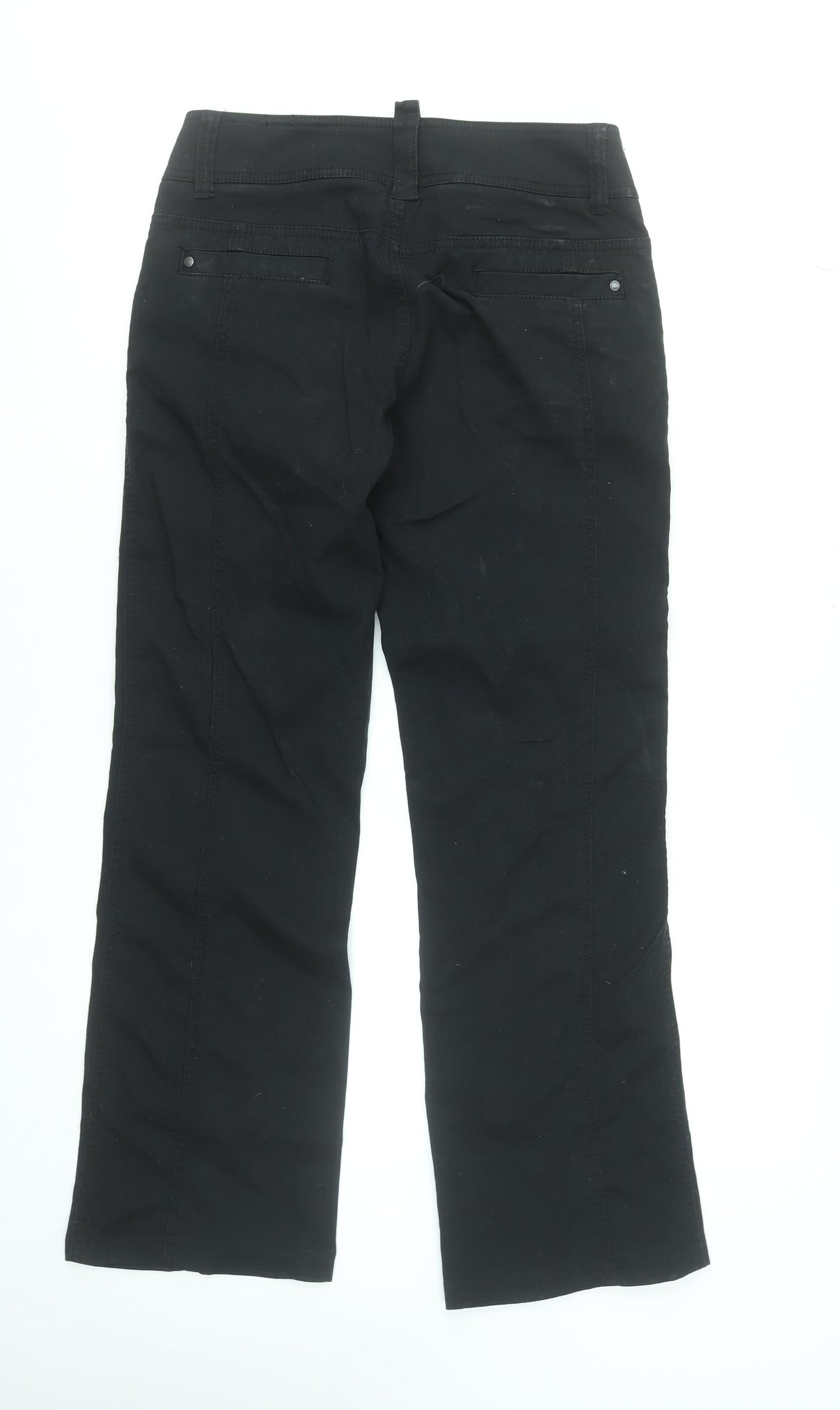 Mexx Women's Black Straight Leg Jeans Size 10 Regular Fit