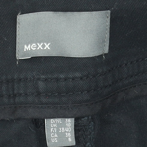 Mexx Women's Black Straight Leg Jeans Size 10 Regular Fit