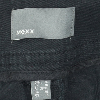 Mexx Women's Black Straight Leg Jeans Size 10 Regular Fit