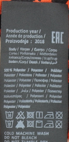 Pieces Women's Multicoloured Animal Print Belted A-Line Dress XS