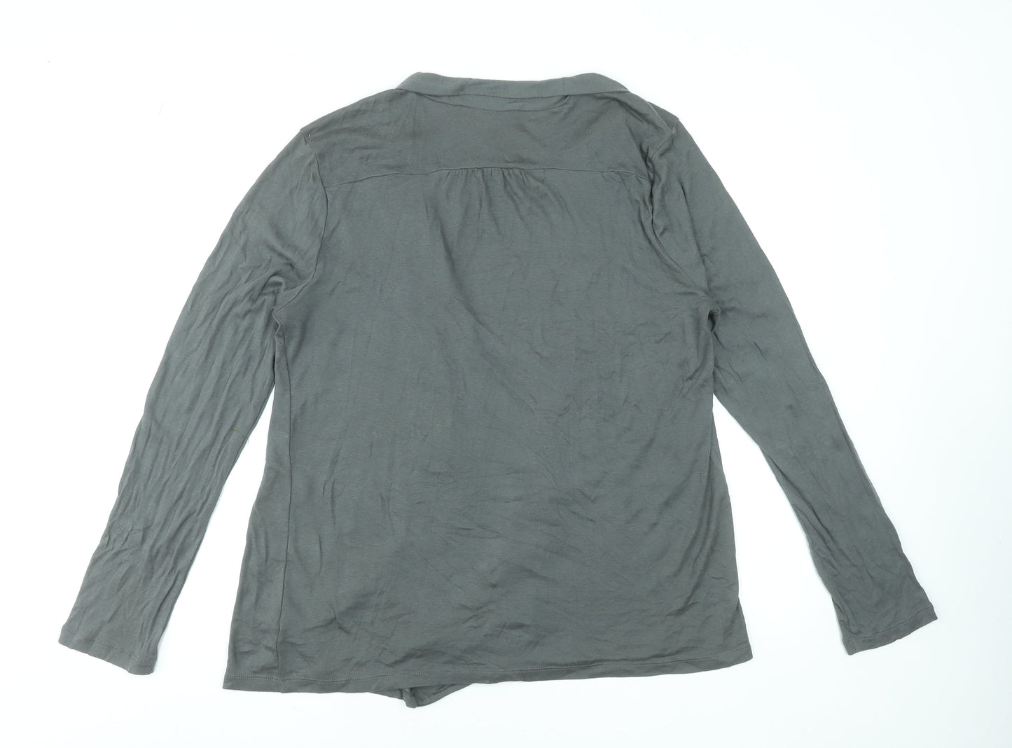 Womens UK Size XL Old Navy Grey Cardigan Jumper