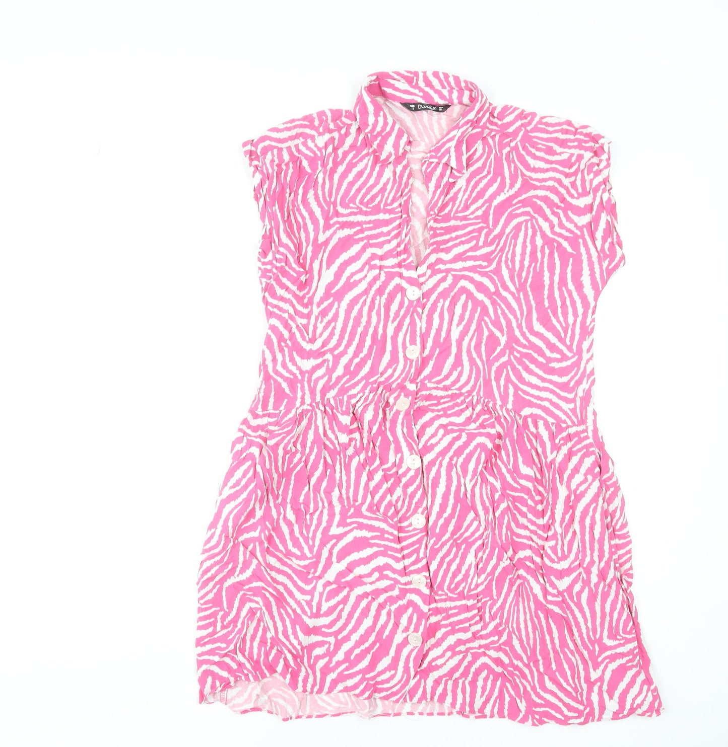 Womens UK Size 10 Dunnes Stores Shirt Dress